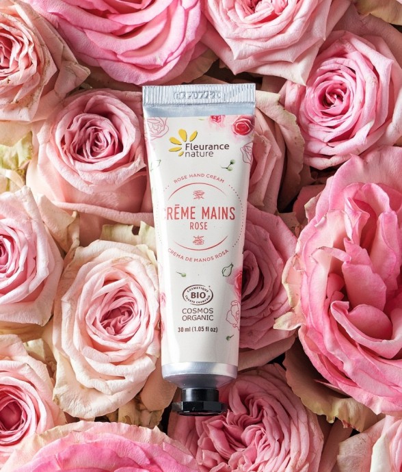 Crème Mains Rose (30ml) Bio