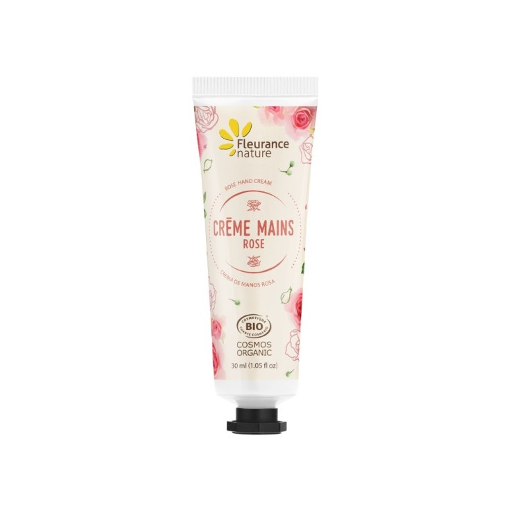 Crème Mains Rose (30ml) Bio
