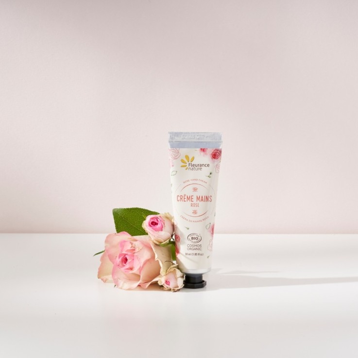 Crème Mains Rose (30ml) Bio