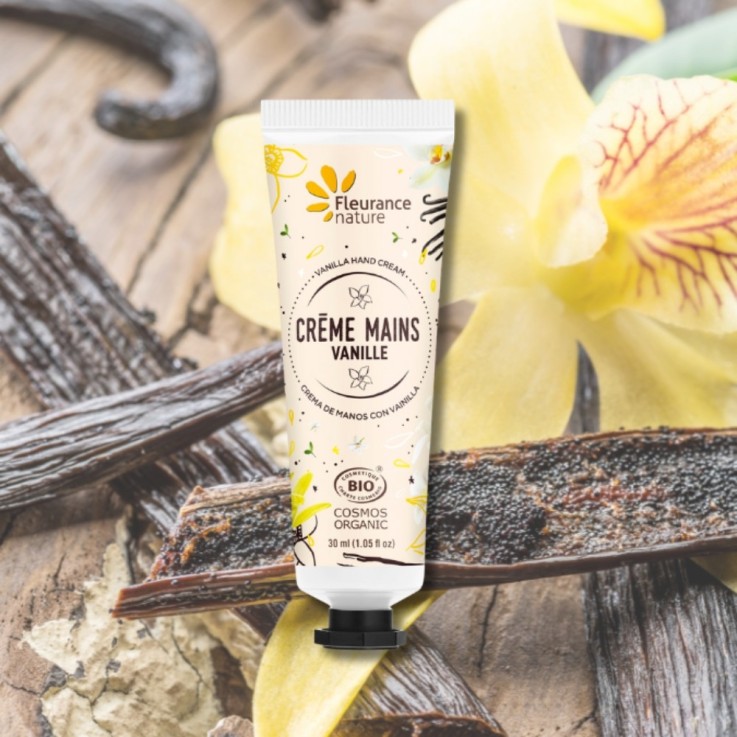 Crème Mains Vanille (30ml) Bio
