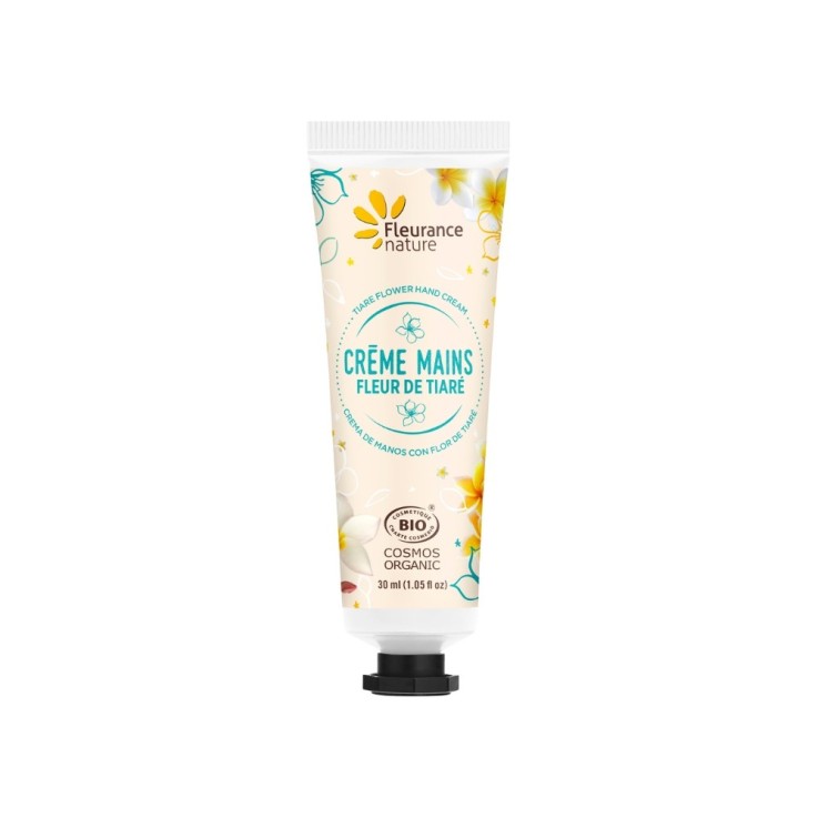 Crème Mains Fleur de Tiaré (30ml) Bio