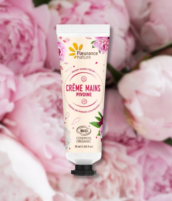 Crème Mains Pivoine (30ml) Bio