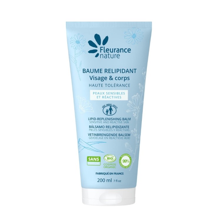 Baume Relipidant – Peaux Sèches (200ml) Bio