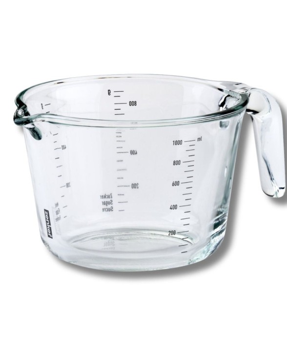 Verre mesureur en verre 1 L...