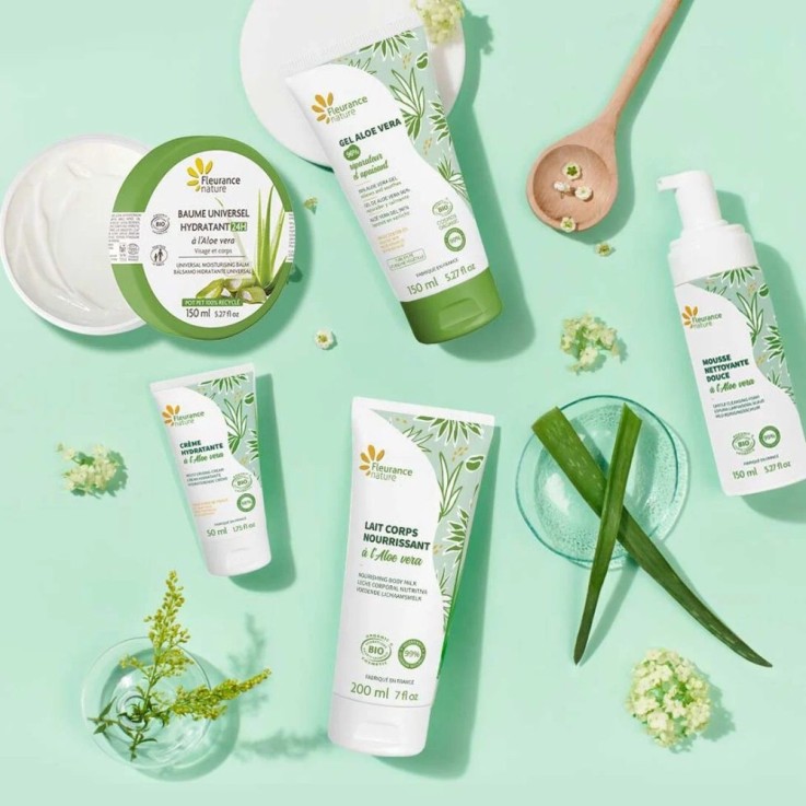 Lait corps nourrissant à l'Aloe vera (200ml) Bio