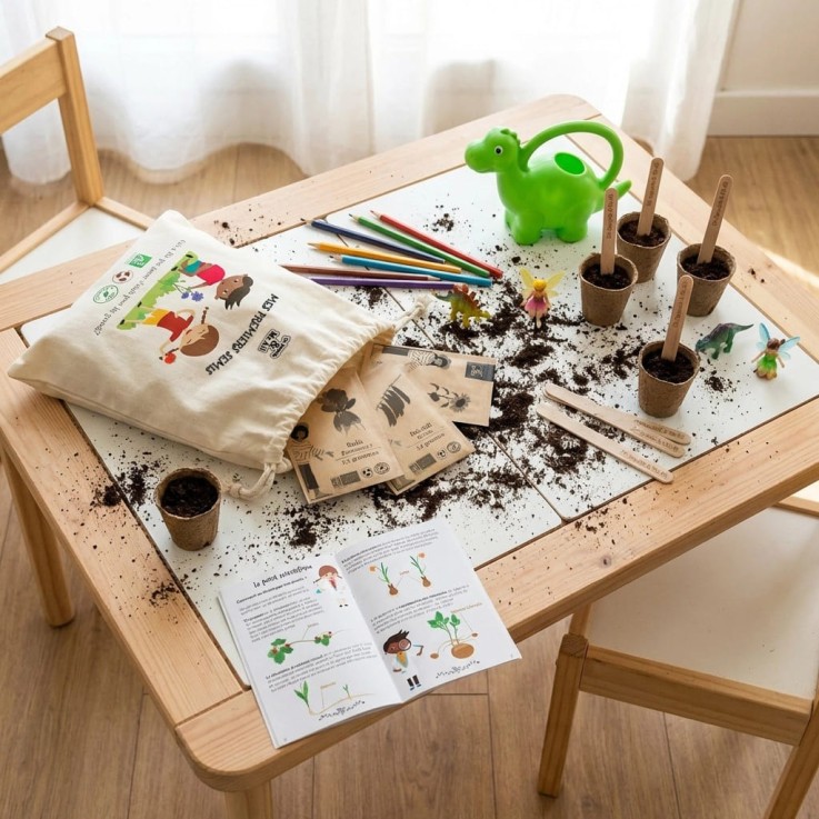 Kit de graines bio - Mes premiers semis