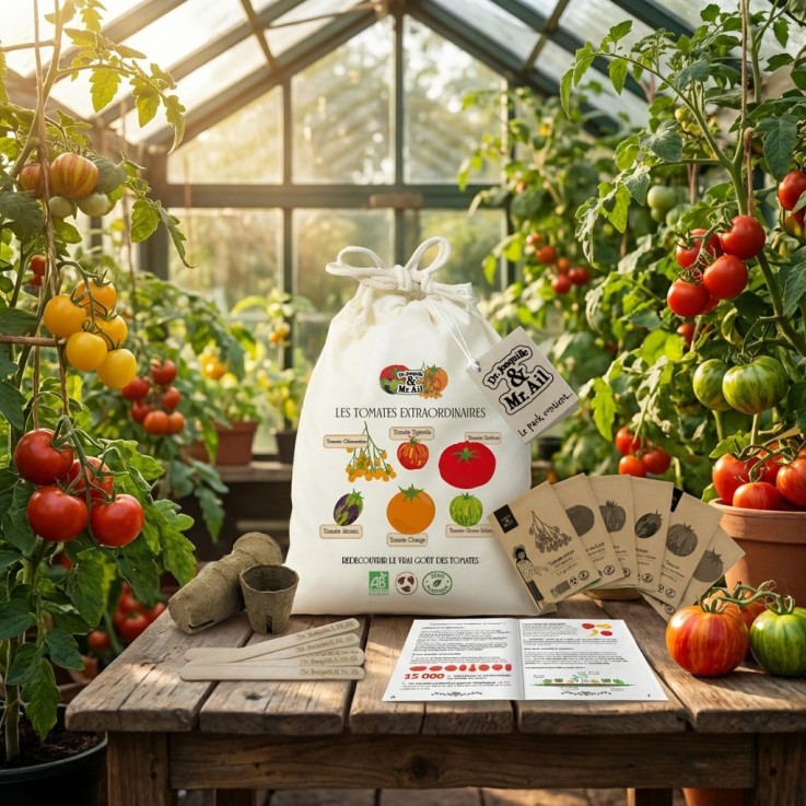 Kit de graines bio - Les tomates extraordinaires