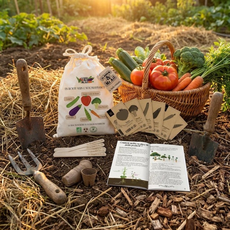 Kit de graines bio - En route vers l'autosuffisance