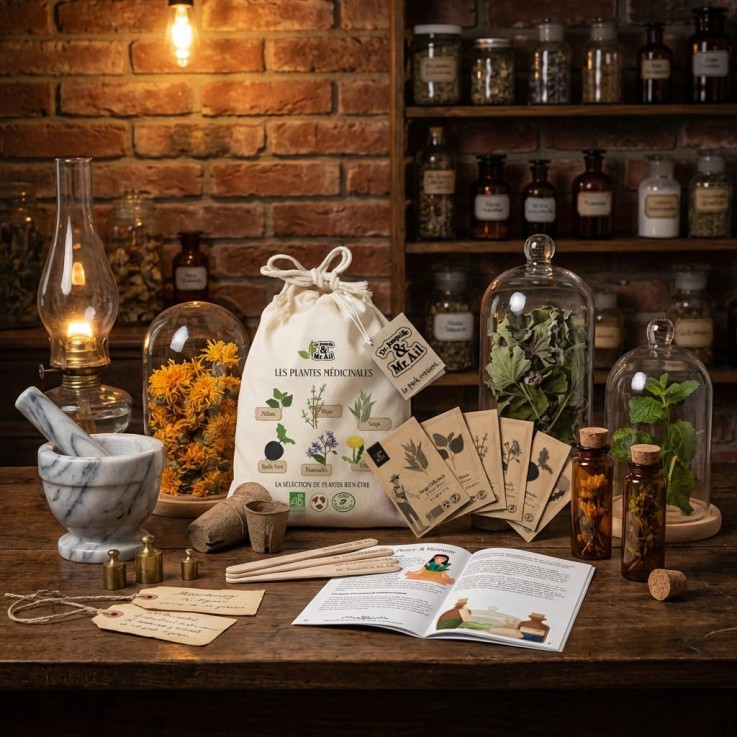 Kit de graines bio - Les plantes médicinales