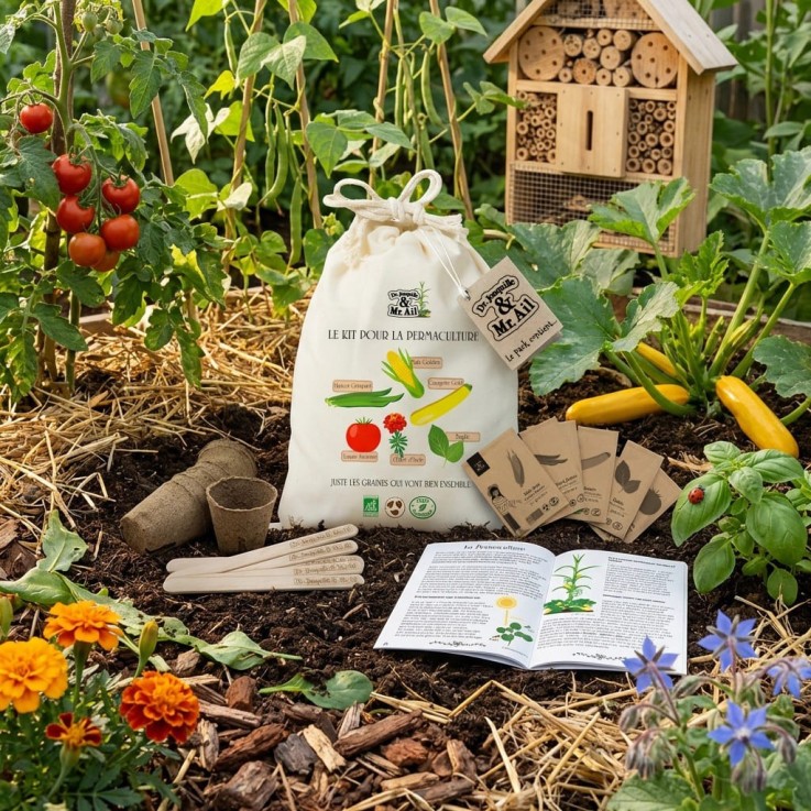 Kit de graines bio - Pour la permaculture