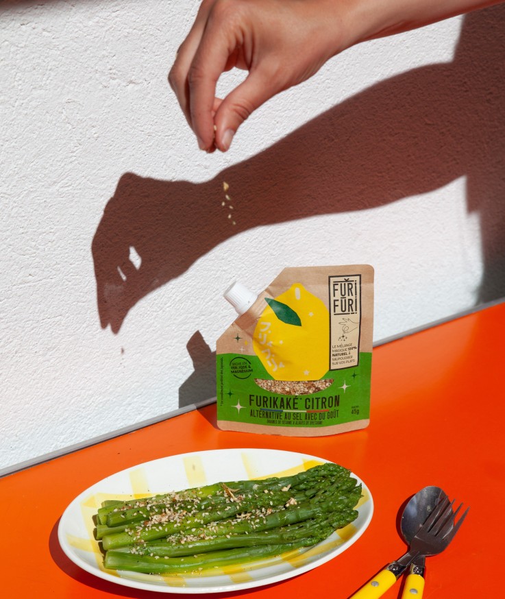 FURIKAKE CITRON DUO - Alternative au sel - Condiment sésame & algues