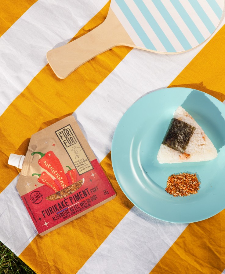 FURIKAKE PIMENT FORT DUO - Alternative au sel - Condiment sésame & algues