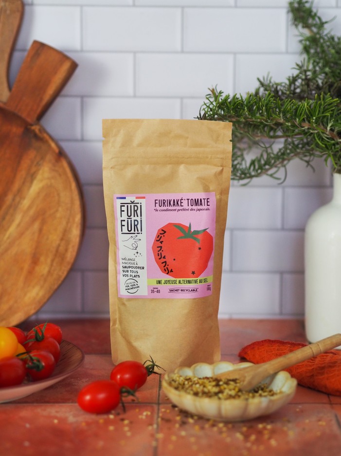 PACK 7 ECO-RECHARGES FURIKAKE - Alternative au sel - Condiment sésame & algues