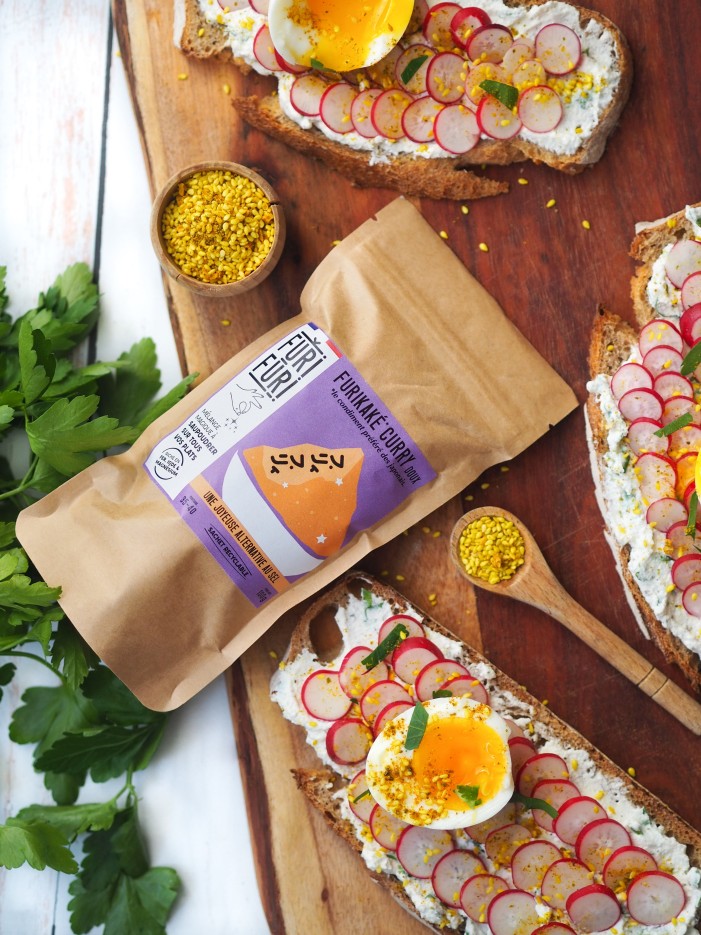 ECO-RECHARGE FURIKAKE CURRY DOUX DUO - Alternative au sel - Condiment sésame & algues