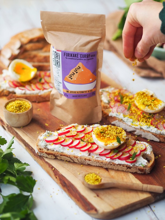 PACK 6 ECO-RECHARGES FURIKAKE - Alternative au sel - Condiment sésame & algues