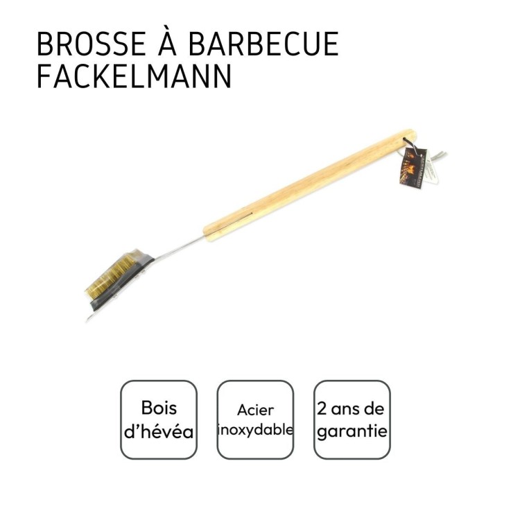 Brosse à barbecue géante 42 cm Fackelmann BBQ Edition