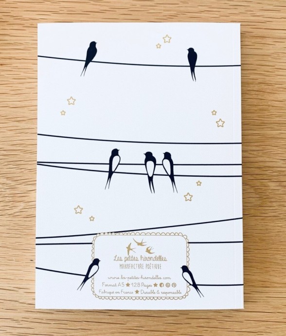 Carnet en papier A5 - Pages...