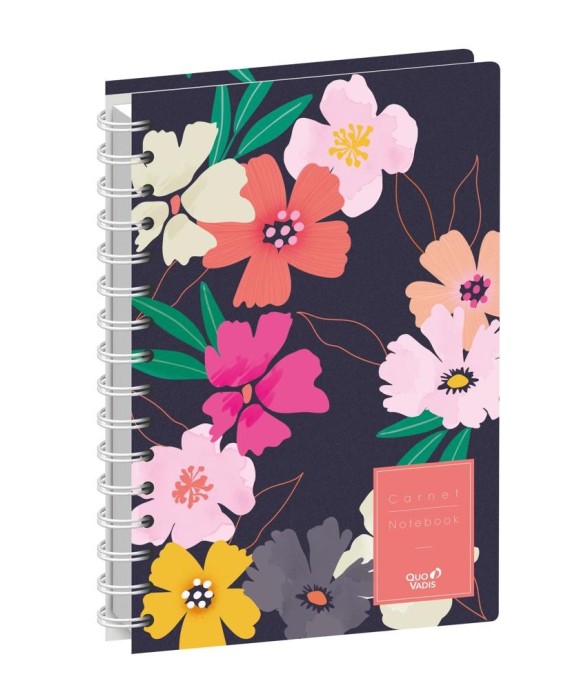 Carnet de notes Fleurs