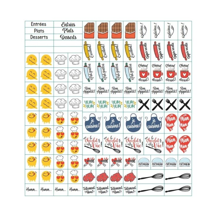 Carnet de cuisine Enfants - Ustensiles
