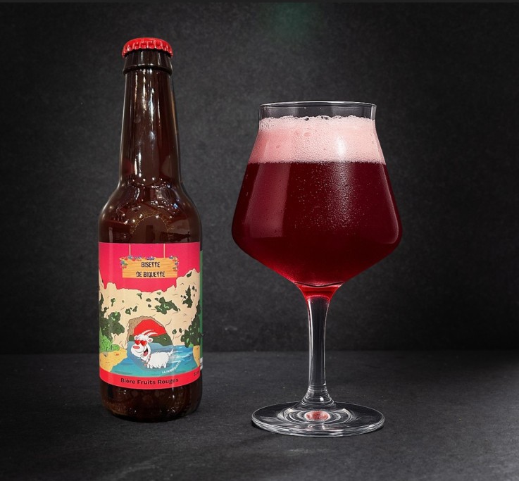 Bière aux Fruits Rouge - Bisette de Biquette