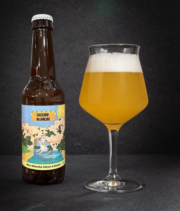 Bière Blanche citron...