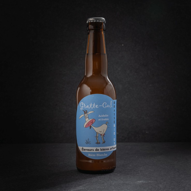 Bière Blanche - La Gratte-Cul acidulée et fruitée