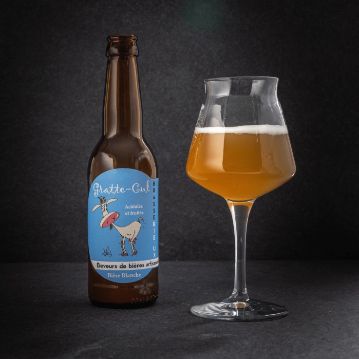 Bière Blanche - La Gratte-Cul acidulée et fruitée