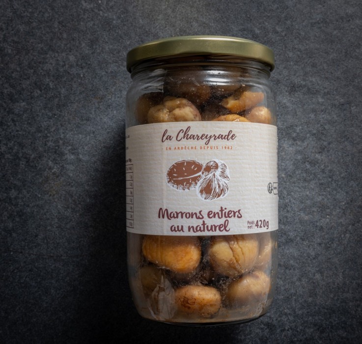 Marrons entiers au naturel - 430g