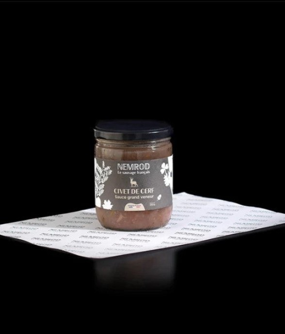 Civet de cerf sauce grand...