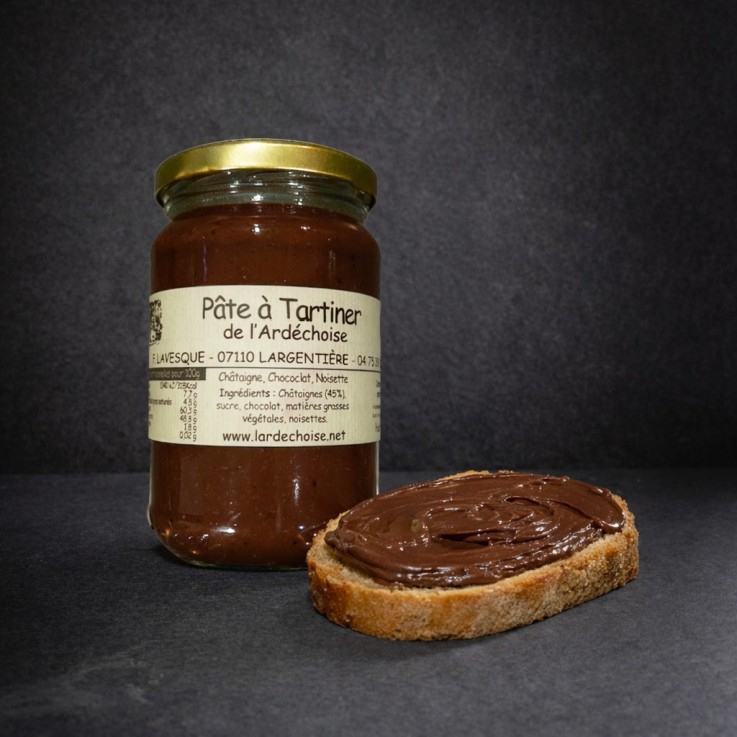 Pâte à tartiner Châtaigne-Chocolat