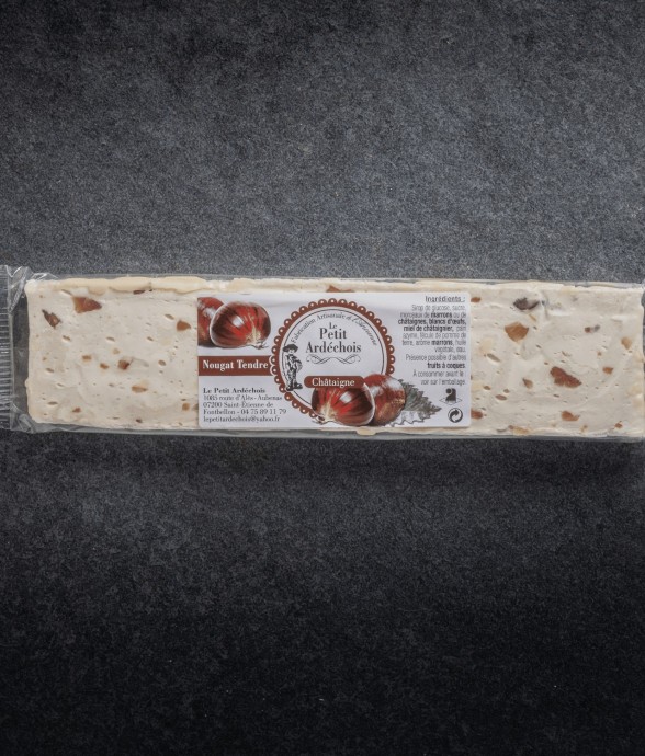 Nougat tendre à la chataîgne