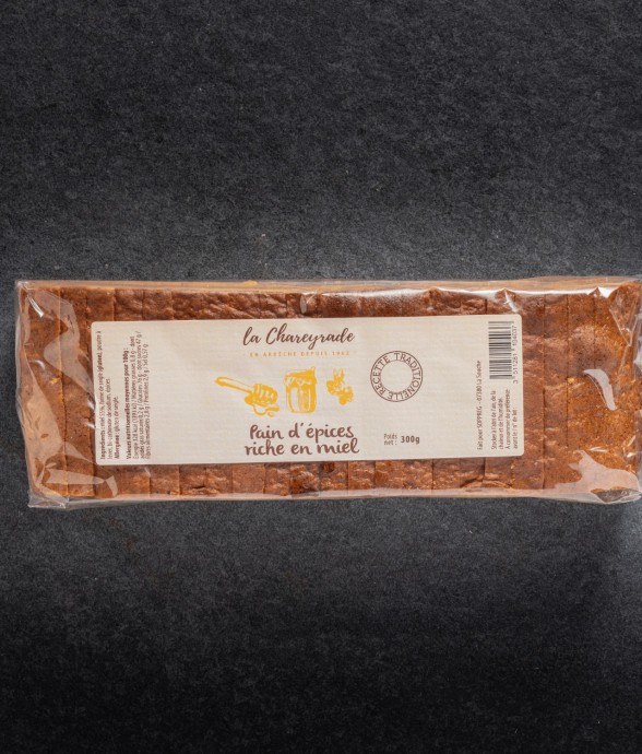 Pain d'épices riche en miel