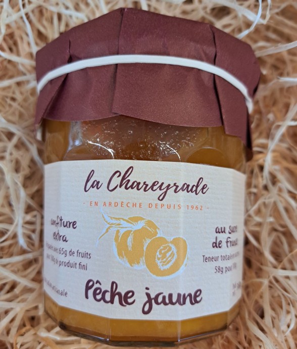 Confiture de pêche jaune