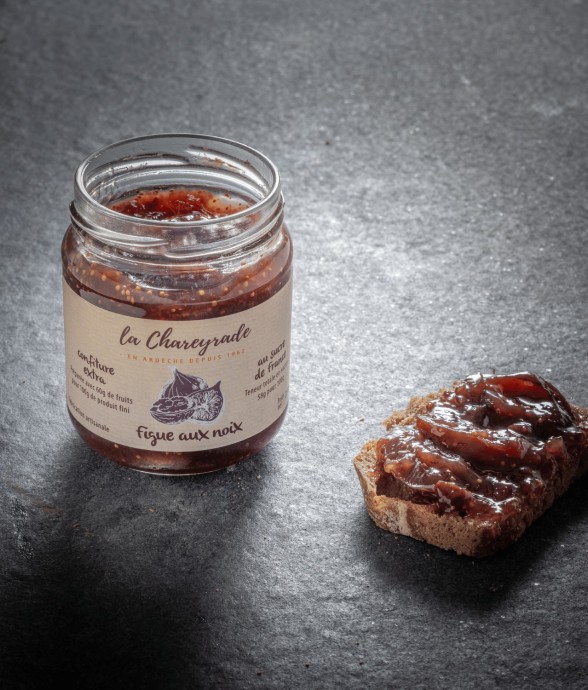 Confiture figue aux noix
