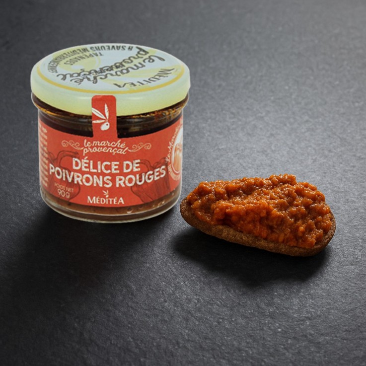 Délice de poivrons rouges