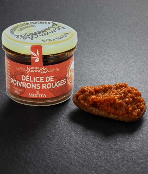 Délice de poivrons rouges
