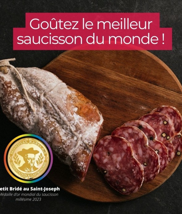 Saucisson sec Bridé au...