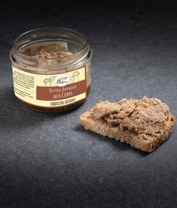 Terrine forestière aux cèpes