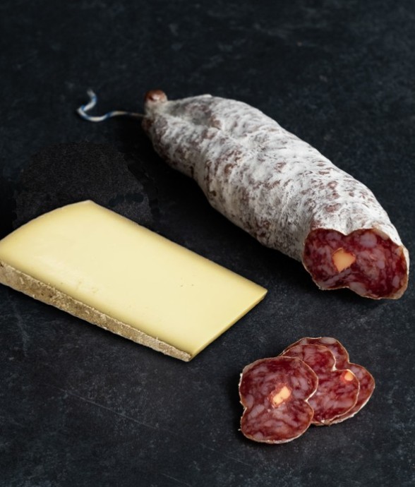 Saucisson sec au Comté