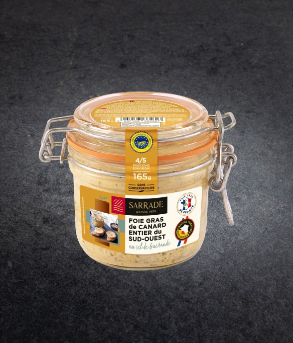 Foie gras de canard entier IGP