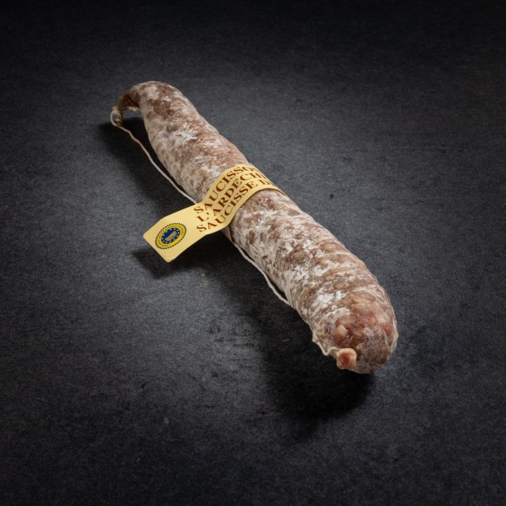 Saucisse droite de l’Ardèche IGP