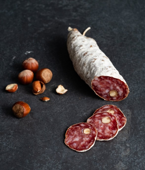 Saucisson sec aux Noisettes