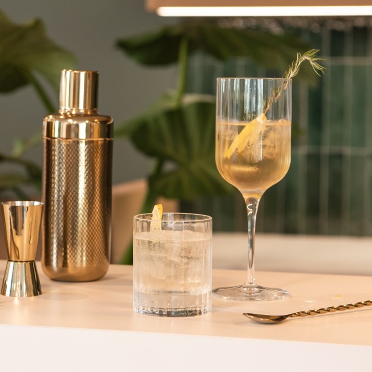 Boîte de 6 verres à Whisky Bach forme basse 25,5 cl