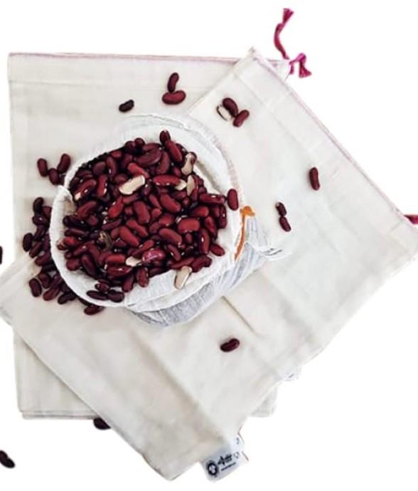 Lot de 5 sacs réutilisables...