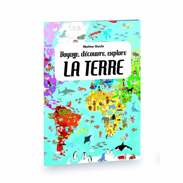 Coffret La Terre : Livre & Puzzle