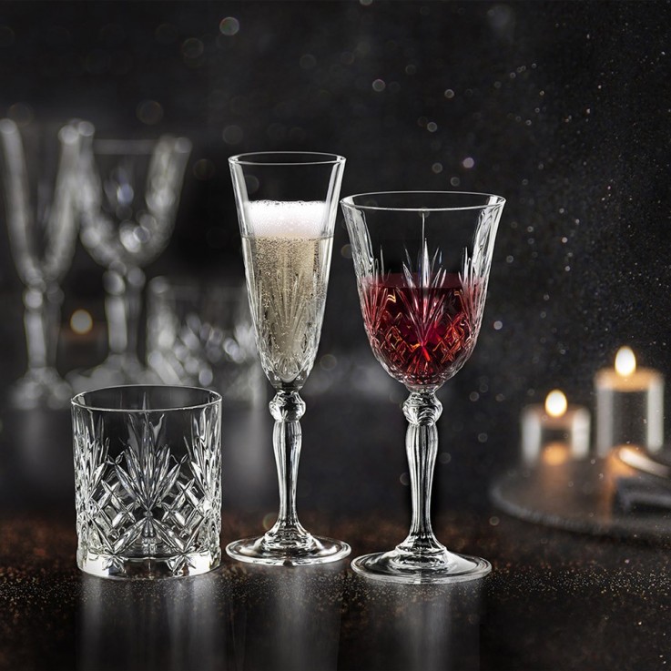 Gobelet Mélodia 31 cl (lot de 6) en verre