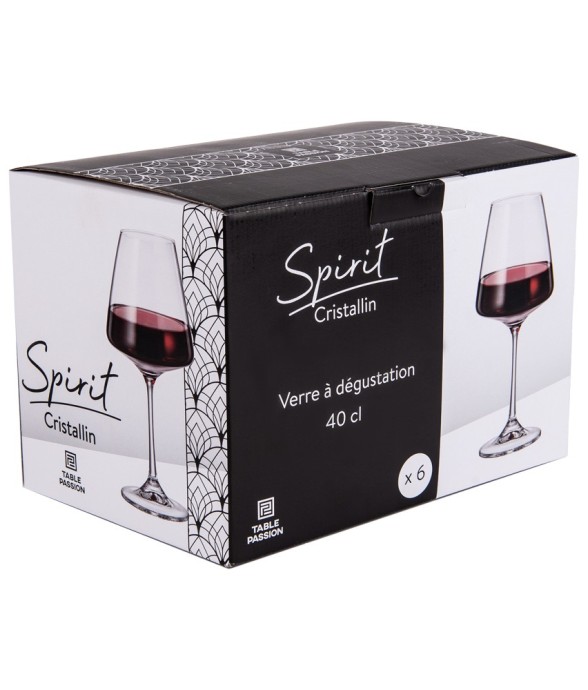 Boite de 6 verres à pied...