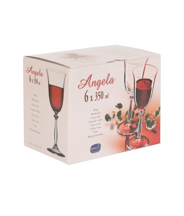 Boîte de 6 verres à pied...