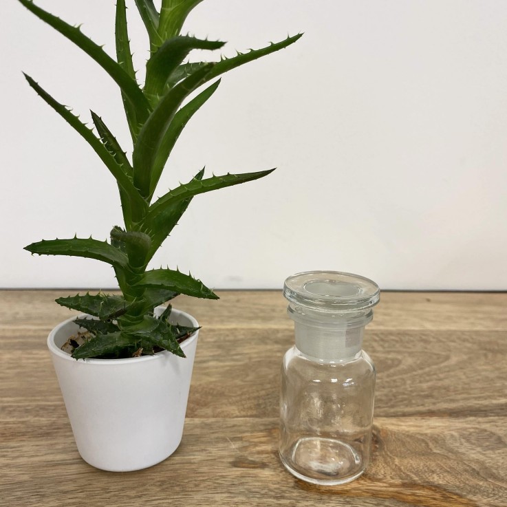 Jar en verre 50 ml - Coloris au choix