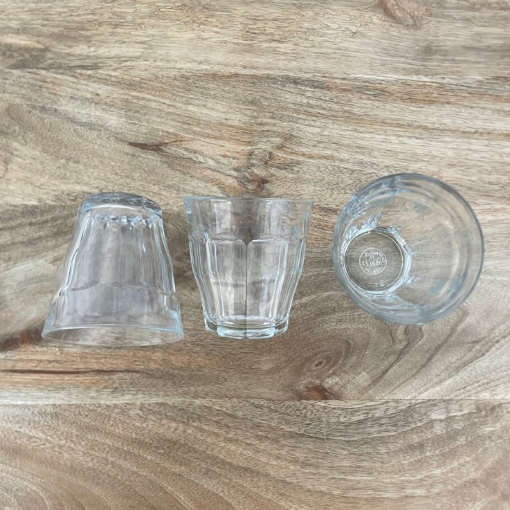 Boîte de 6 gobelets Picardie 25 cl en verre